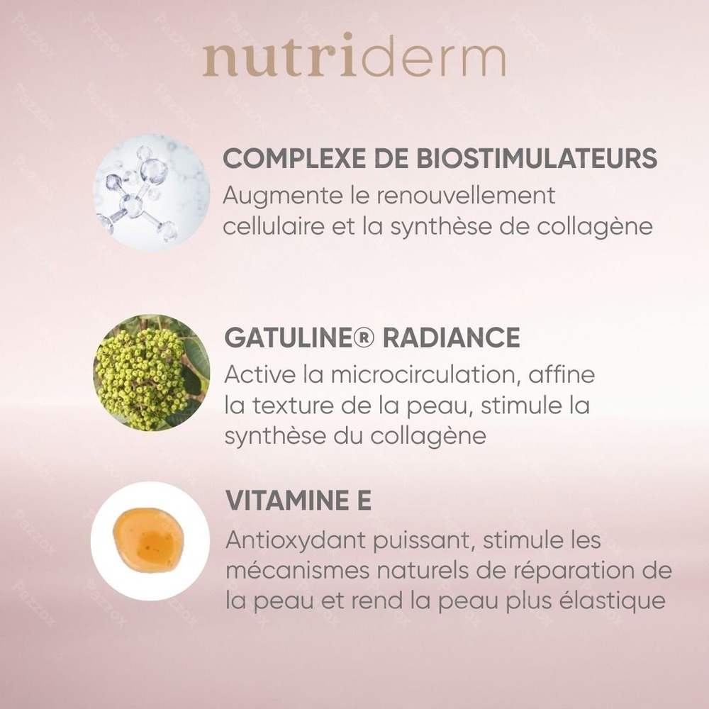 Louis Widmer Nutriderm Crème de Jour Éclat Rosé UV 50 Sans Parfum 50ml