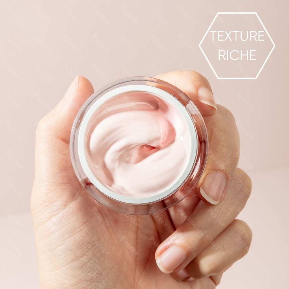 Louis Widmer Nutriderm Crème de Jour Éclat Rosé UV 50 Sans Parfum 50ml