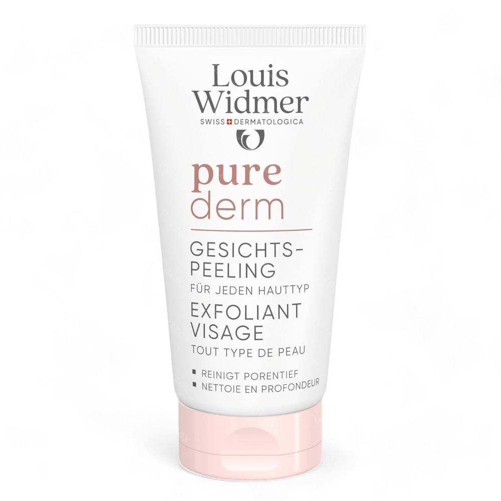 Louis Widmer Purederm Exoliant Visage Avec Parfum 50ml