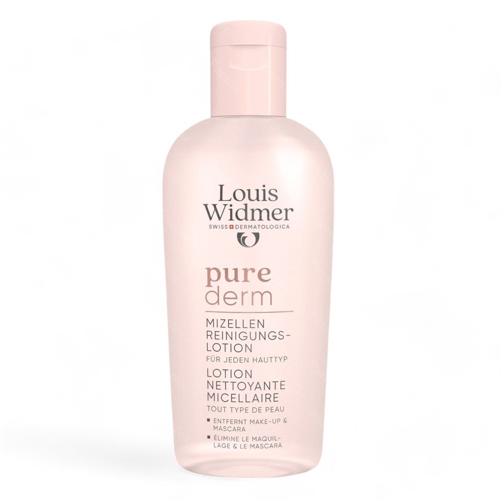 Louis Widmer Purederm Lotion Micellaire Démaquillante Sans Parfum 200ml