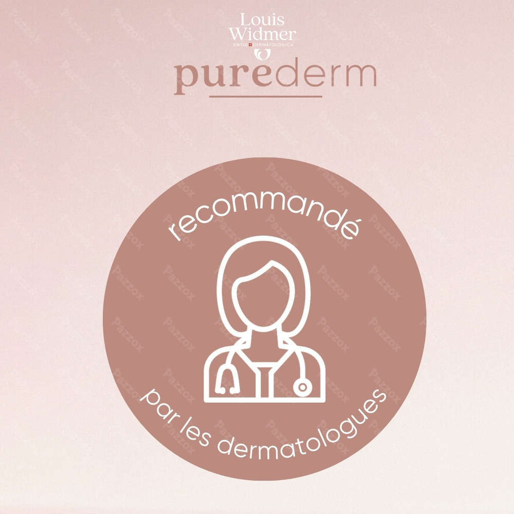 Louis Widmer Purederm Gel Nettoyant Visage Sans Parfum 125ml