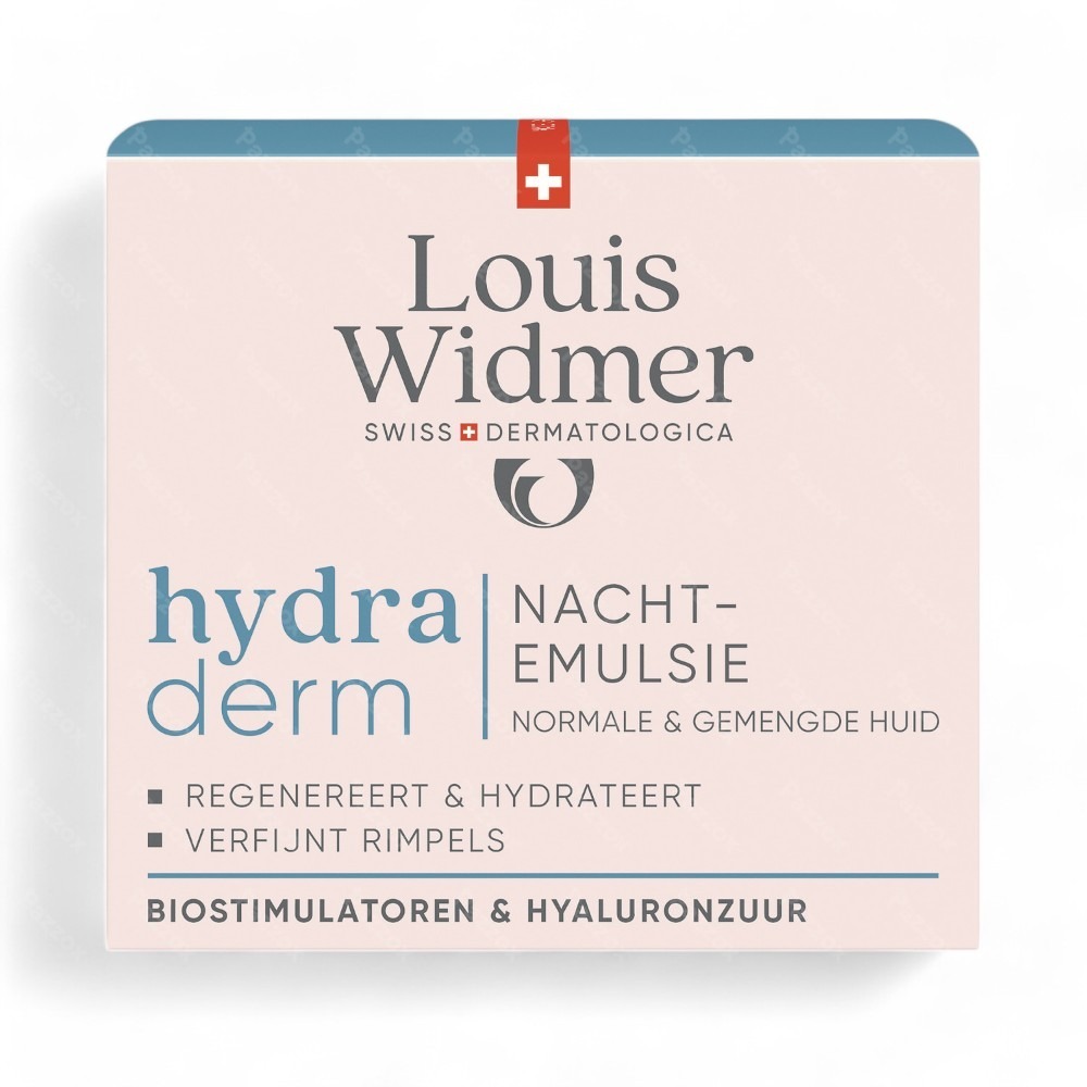 Louis Widmer Hydraderm Émulsion de Nuit avec Parfum 50ml