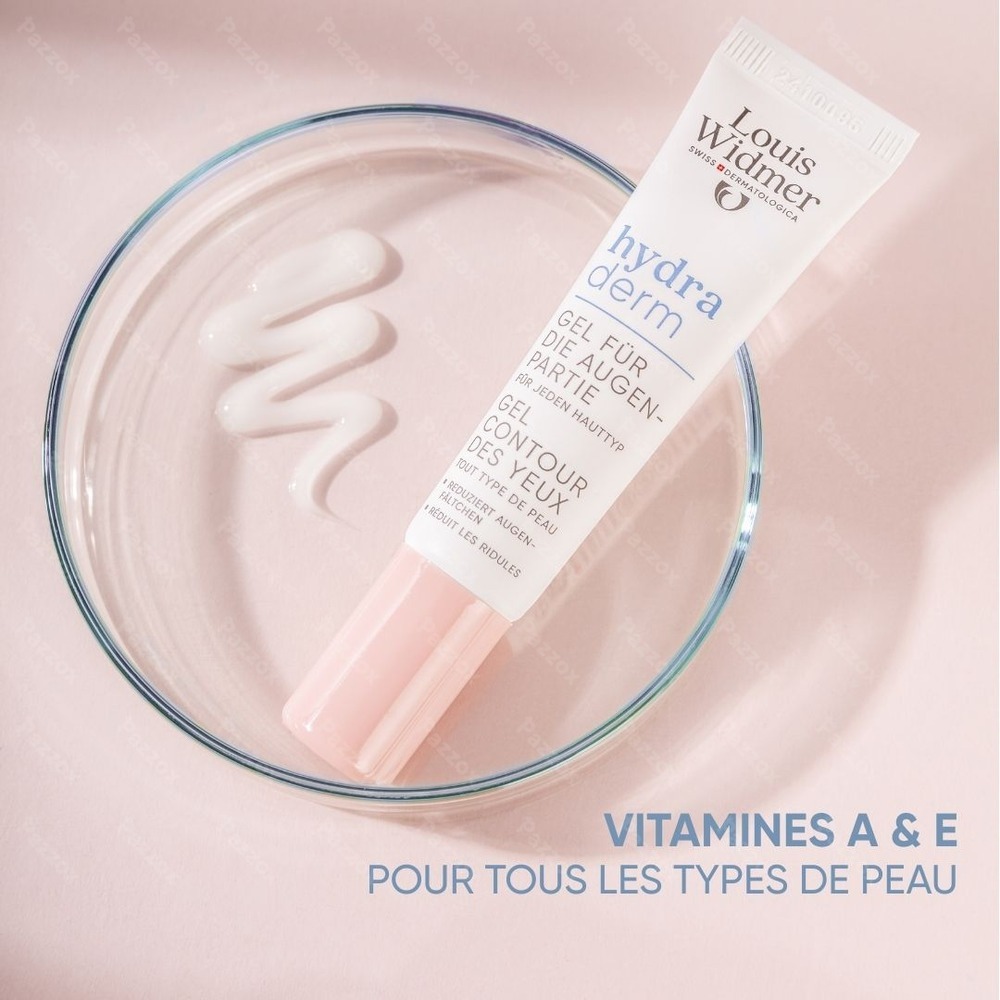 Louis Widmer Hydraderm Gel Contour Yeux Sans Parfum 15ml