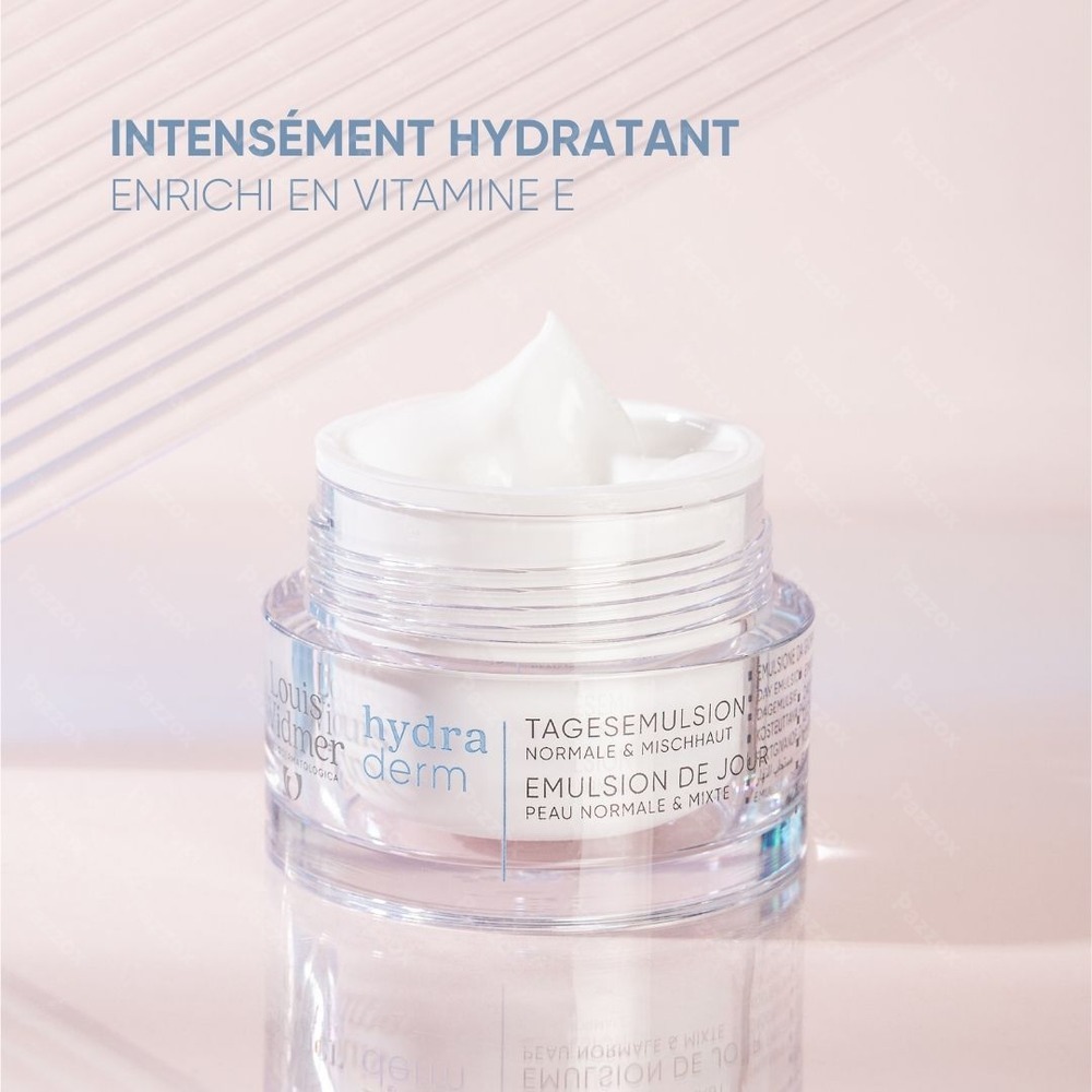Louis Widmer Hydraderm Emulsion de Jour Sans Parfum 50ml