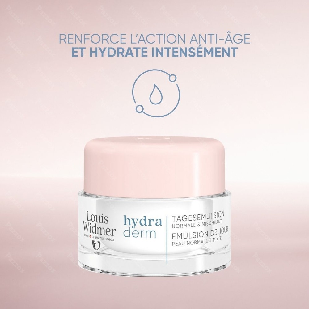 Louis Widmer Hydraderm Emulsion de Jour Sans Parfum 50ml
