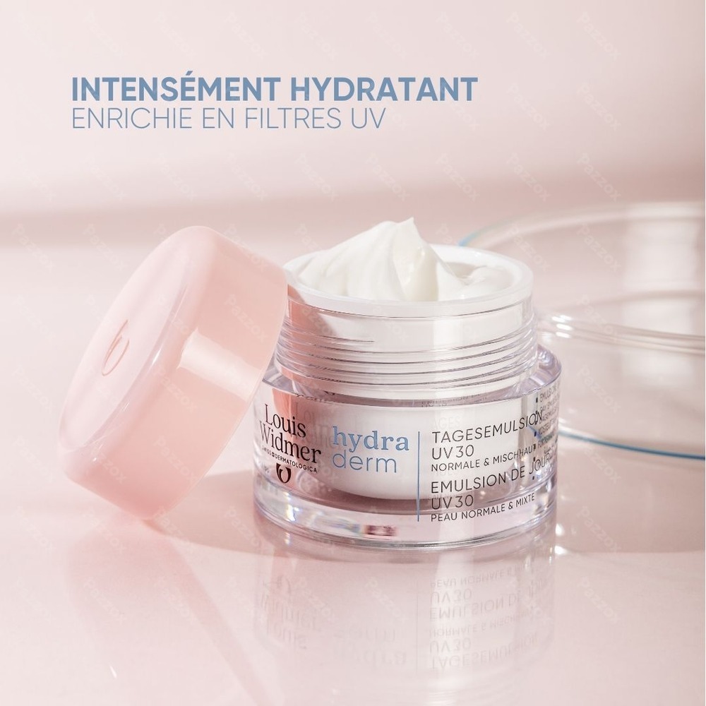 Louis Widmer Hydraderm Émulsion de Jour UV30 Parfumé 50ml