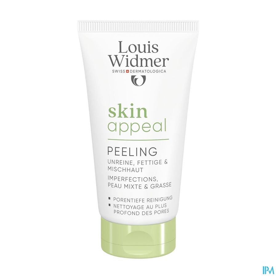 Louis Widmer Skinappeal Peeling Sans Parfum 50ml