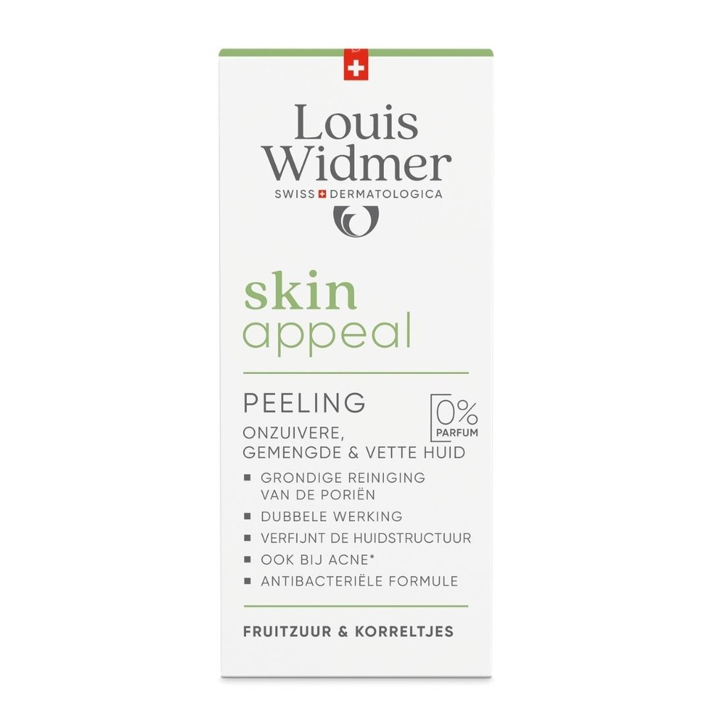 Louis Widmer Skinappeal Peeling Sans Parfum 50ml