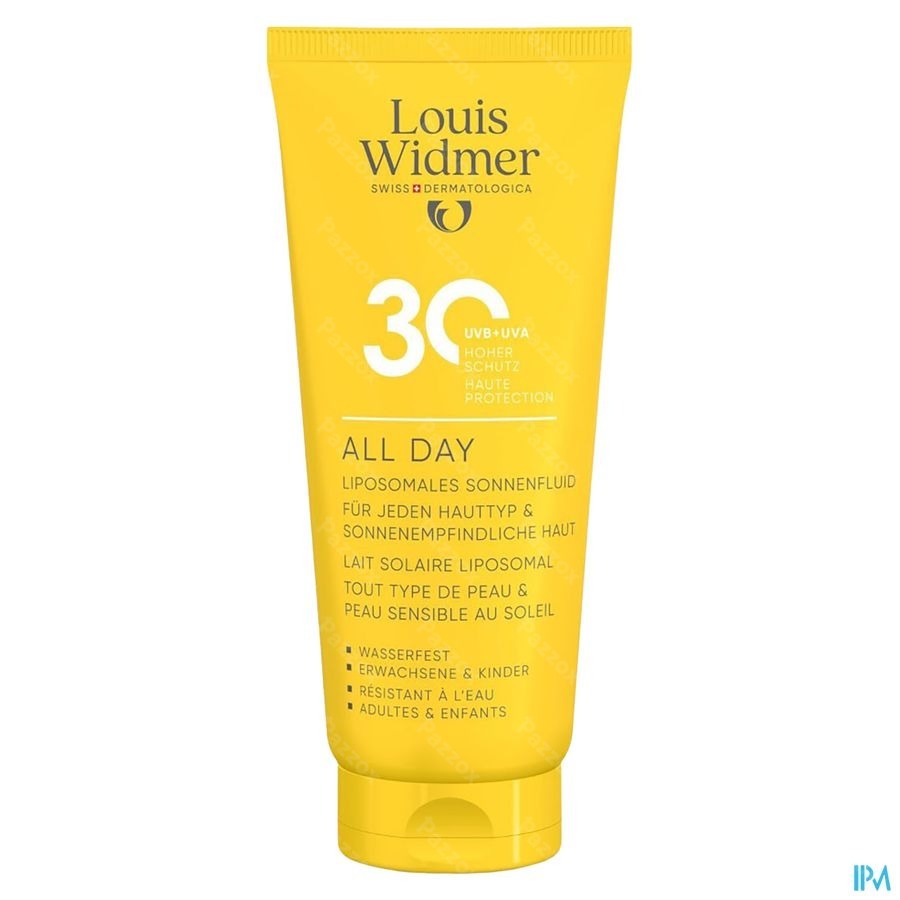 Louis Widmer Suncare All Day 30 Value Pack Sans Parfum 200ml
