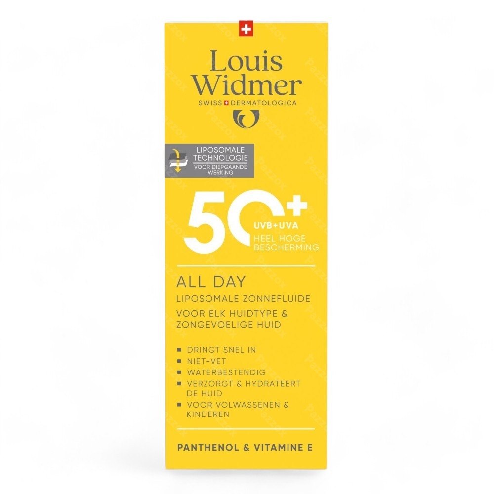 Louis Widmer Suncare All Day 50+ Avec Parfum 100ml