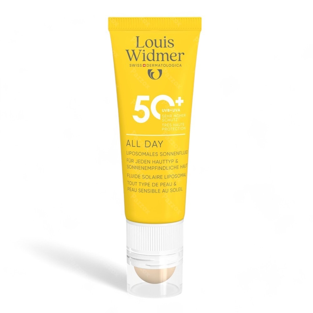 Louis Widmer Suncare All Day 50+ Avec Stick Soin des Lèvres SPF50 25ml