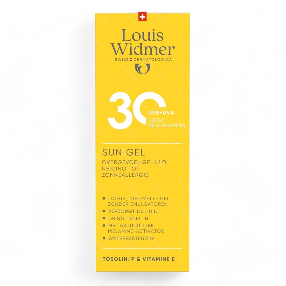 Louis Widmer Suncare Sun Gel 30 Avec Parfum 100ml