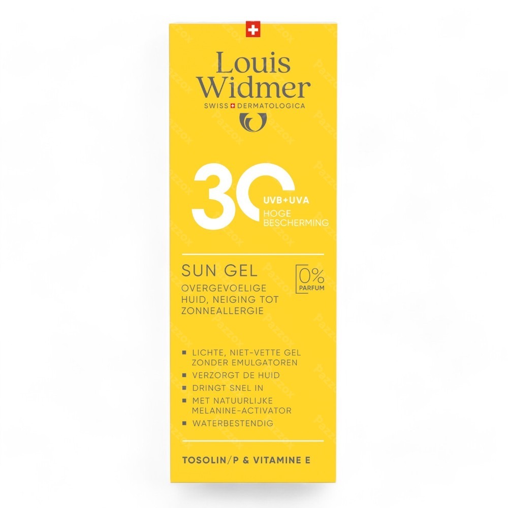 Louis Widmer Suncare Sun Gel 30 Sans Parfum 100ml