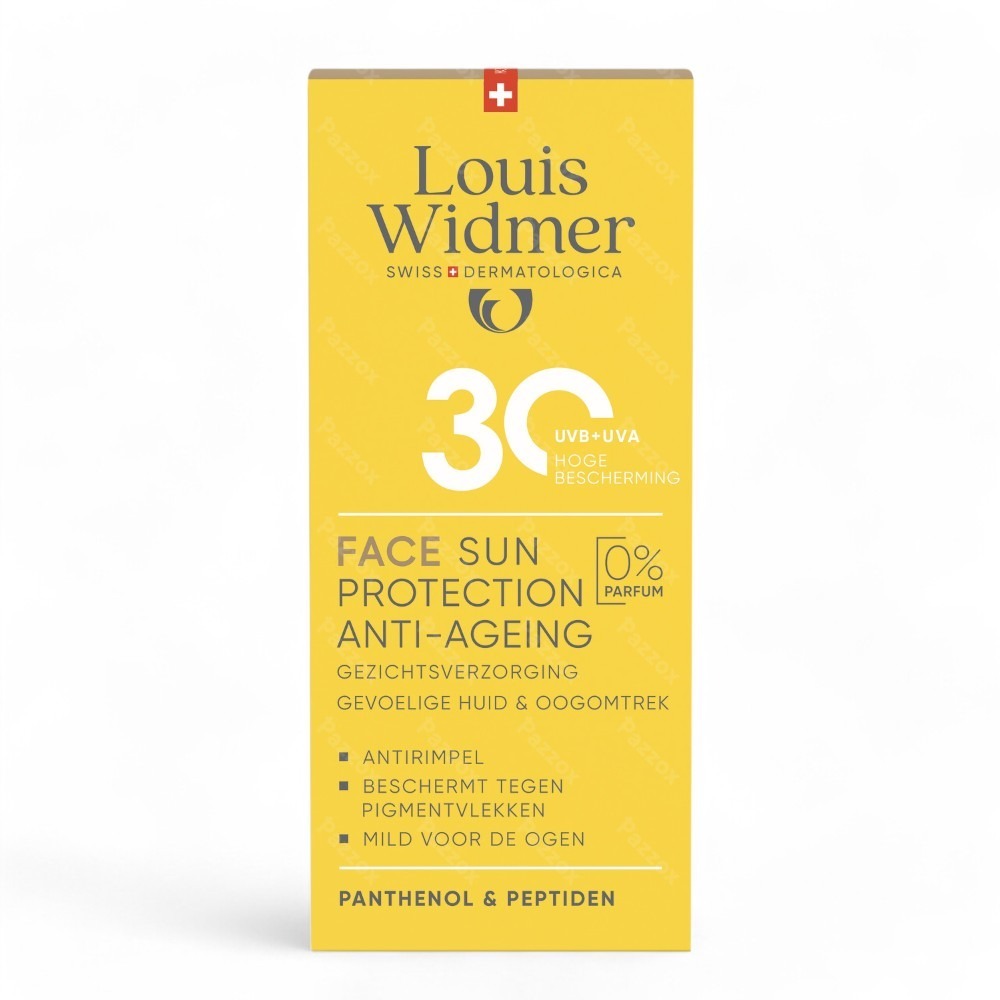 Louis Widmer Suncare Face Sun Protection Anti-ageing 30 Sans Parfum 50ml