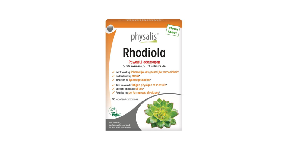 Physalis Rhodiola 30 Comprimés