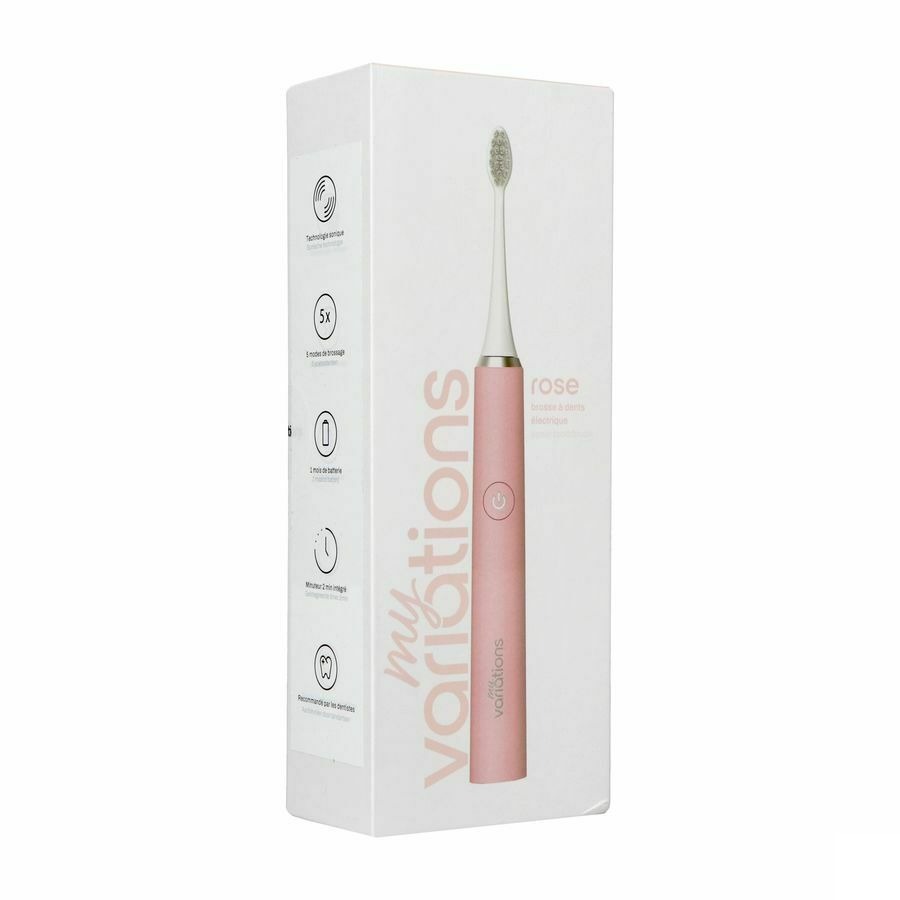 Myvariations Brosse A Dents Electrique Pastel Rose