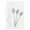 Myvariations Tetes Brosse Ivory White Pack 3
