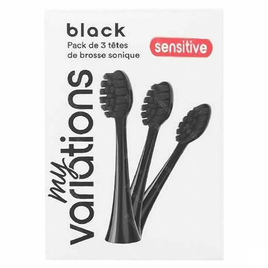 Myvariations Tetes Brosse Gencives Sensibles Onyx Black 3