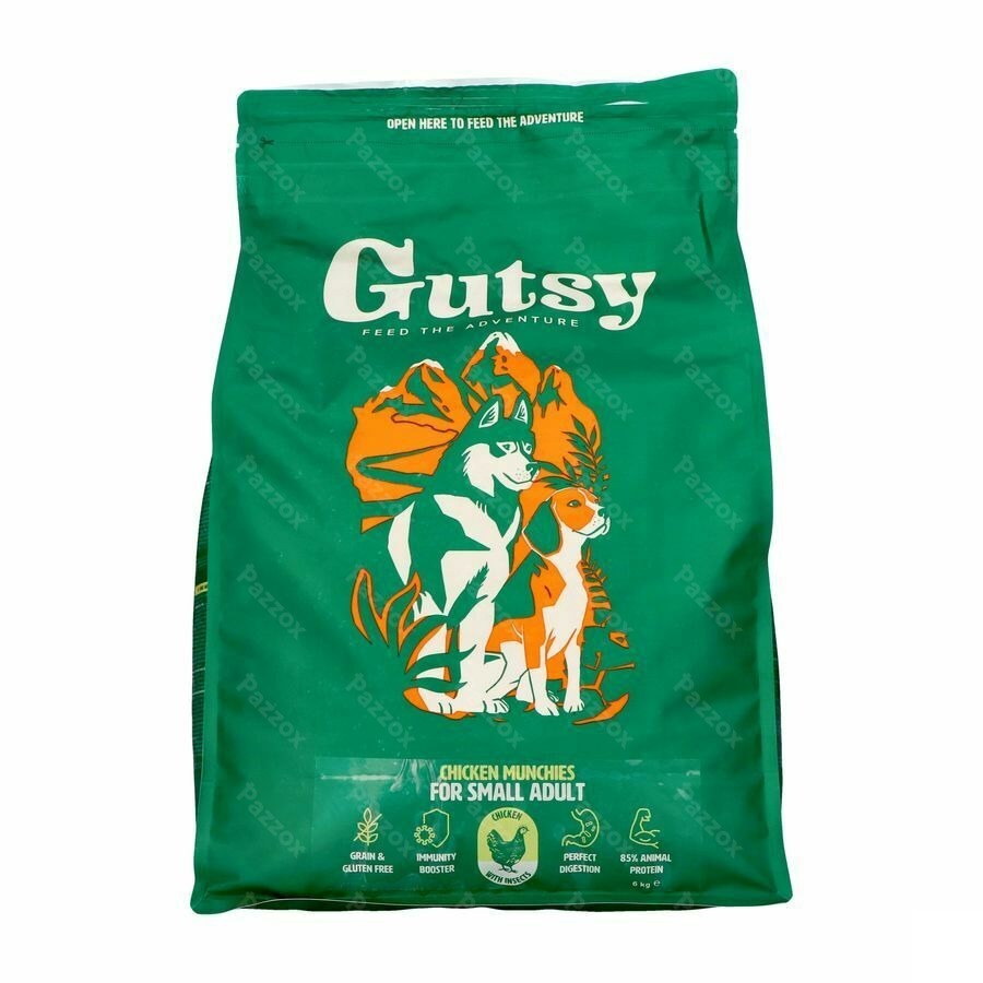 Gutsy Chicken Munchies Small Adult 6kg