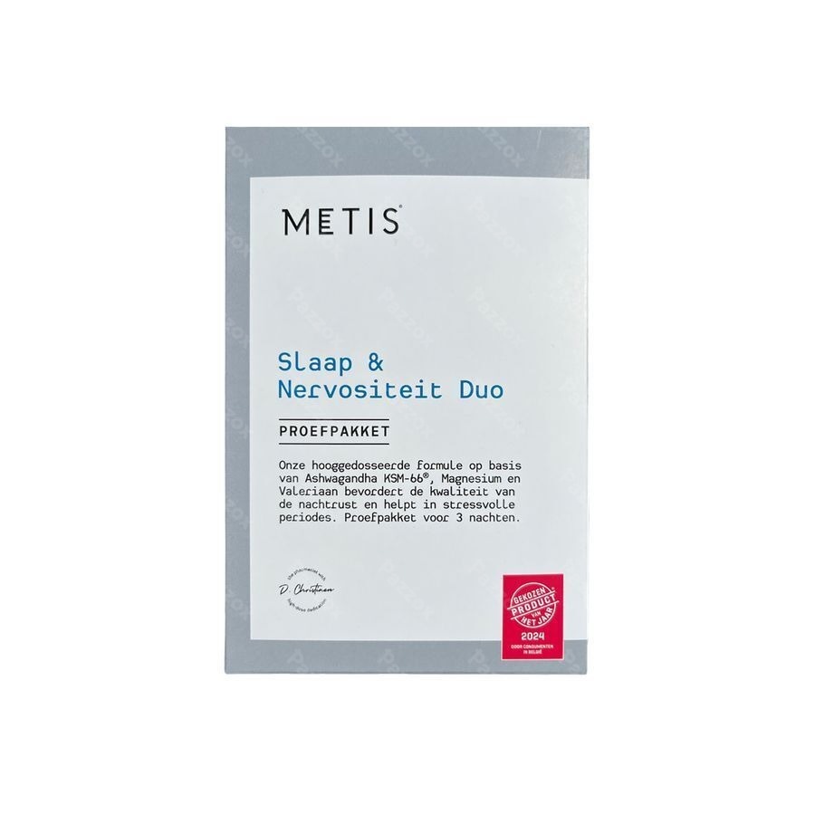 Metis Sommeil & Nervosite Duo V-caps 3x2 Capsules
