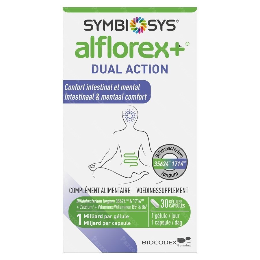 Symbiosys Alforex+ Dual Action 30 Gélules