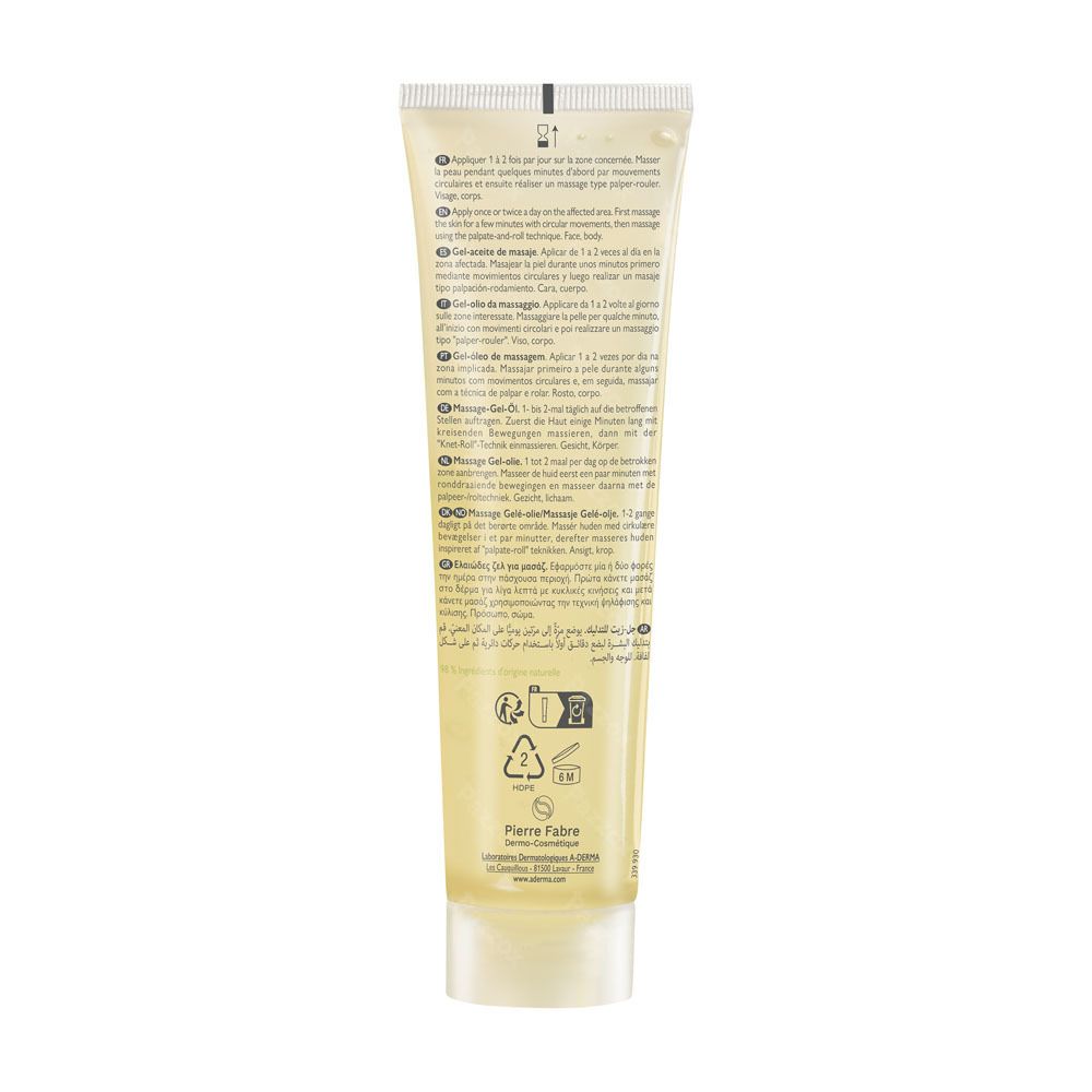 Aderma Epitheliale Gel-huile Massage 100ml