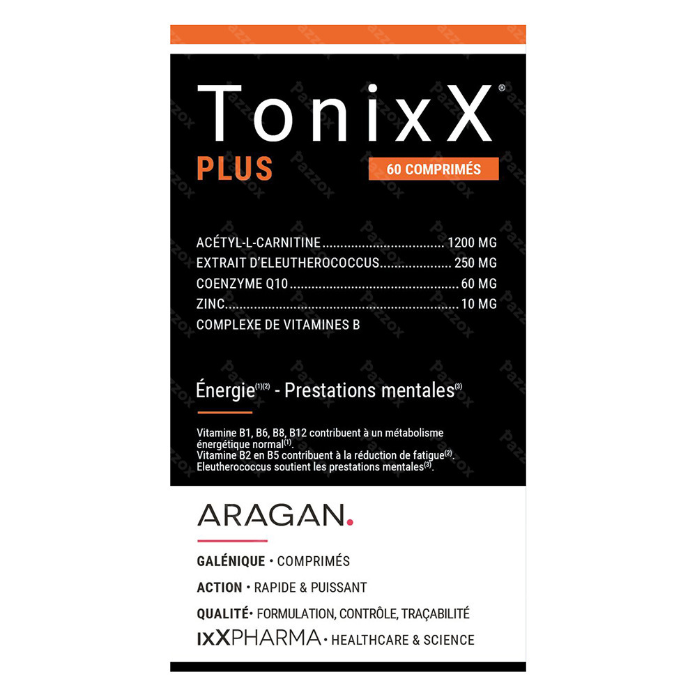 Tonixx Plus 60 Comprimés