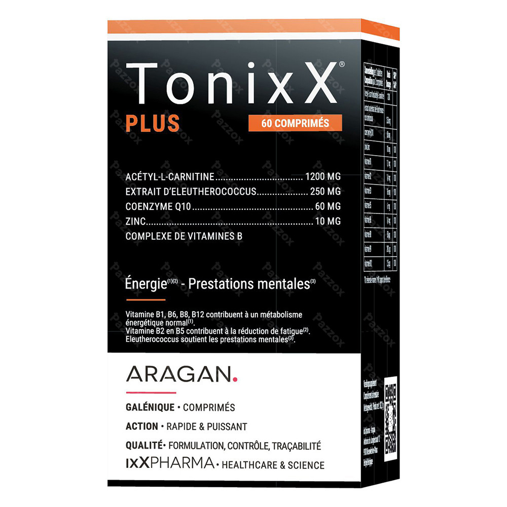 Tonixx Plus 60 Comprimés