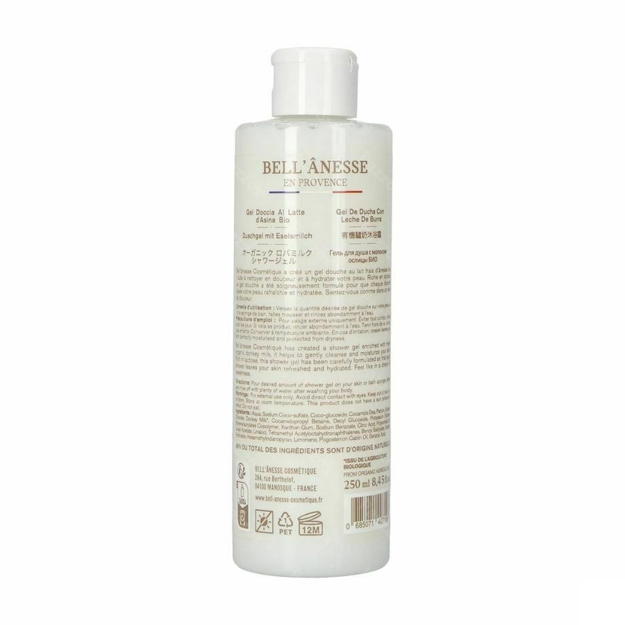 Bell Gel Douche Lait Anesse Fleur Coton 250ml