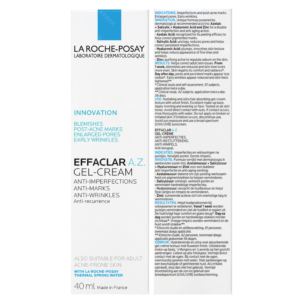 La Roche-Posay Effaclar A.Z. Gel-Crème - 40ml