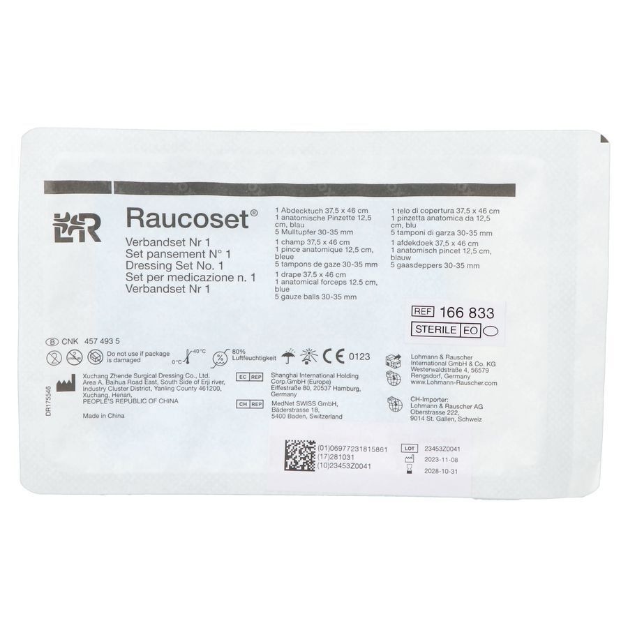 Raucoset Set Pansement N1 166833