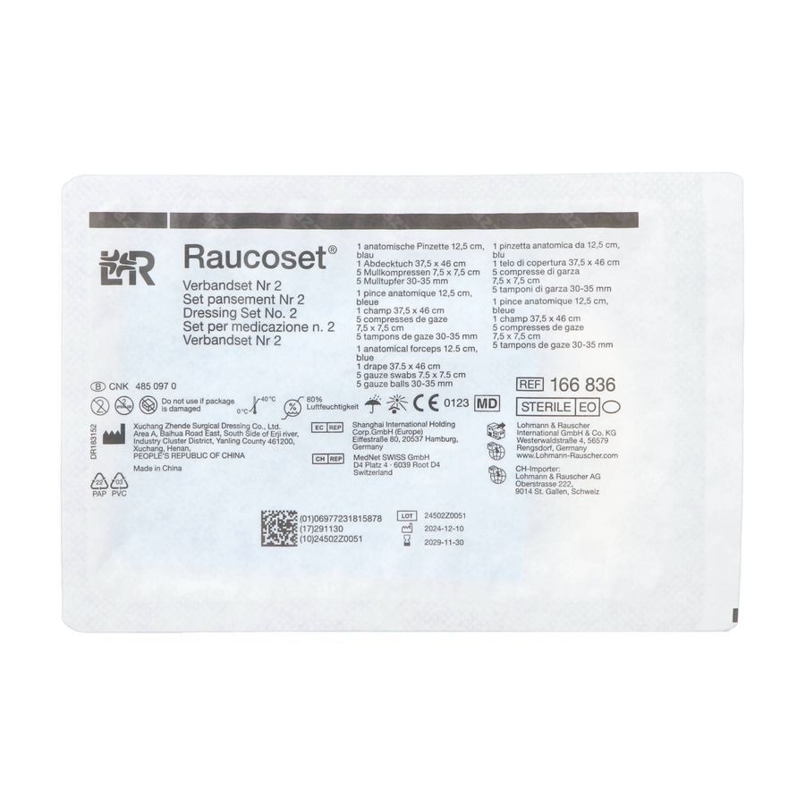 Raucoset Set Pansement N2 166836