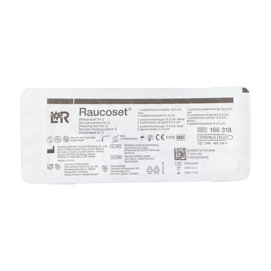 Raucoset Set Pansement N5 166318
