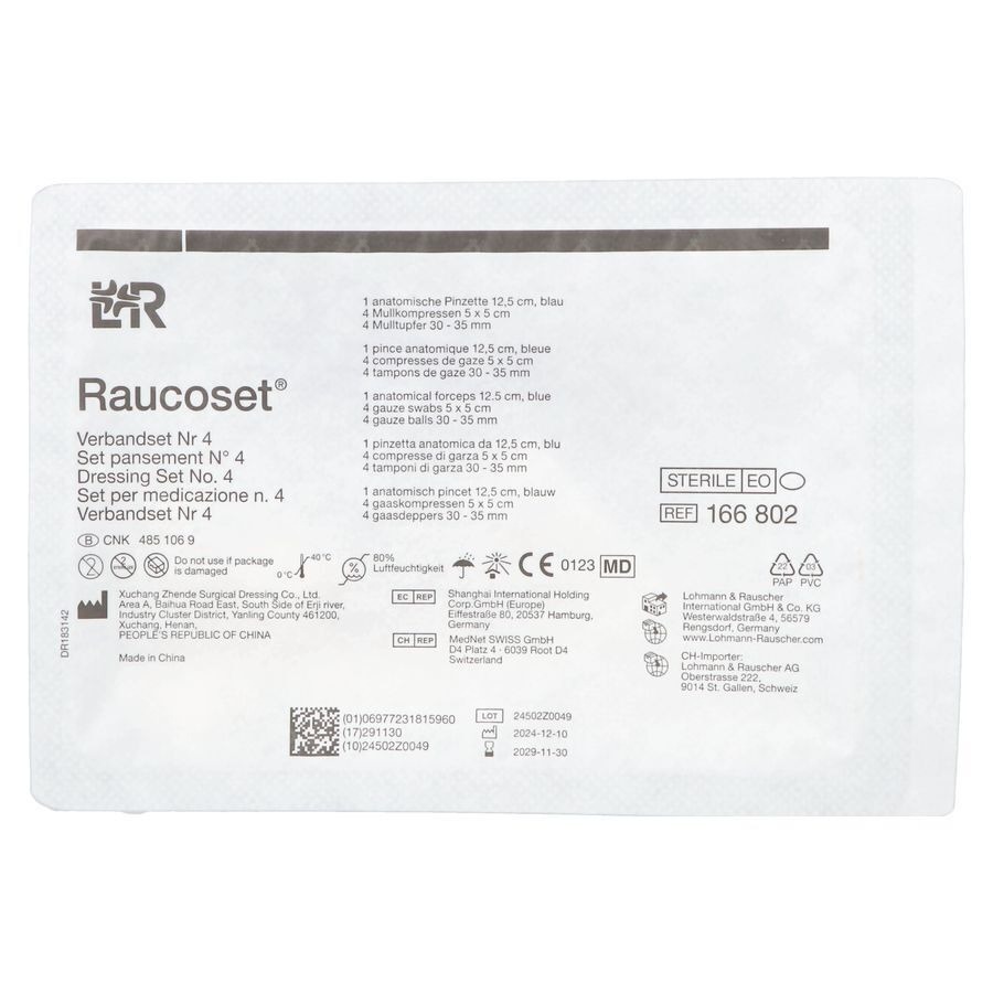 Raucoset Set Pansement N4 166802
