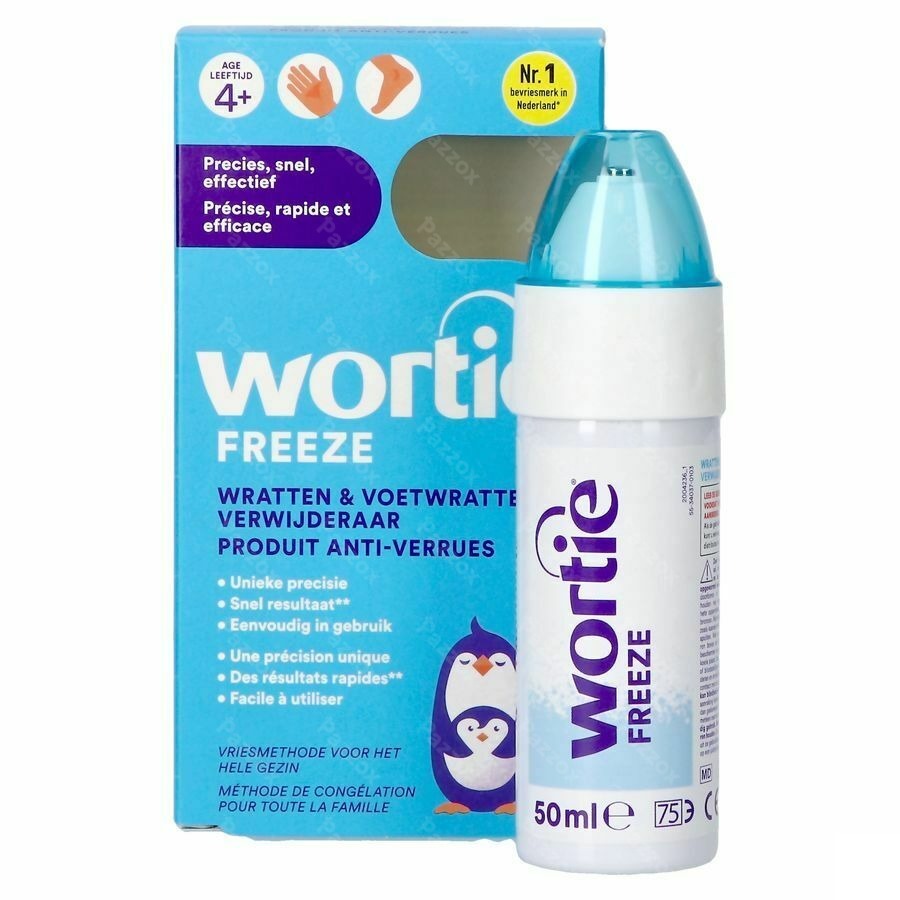 Wortie Freeze A/verrues 50ml