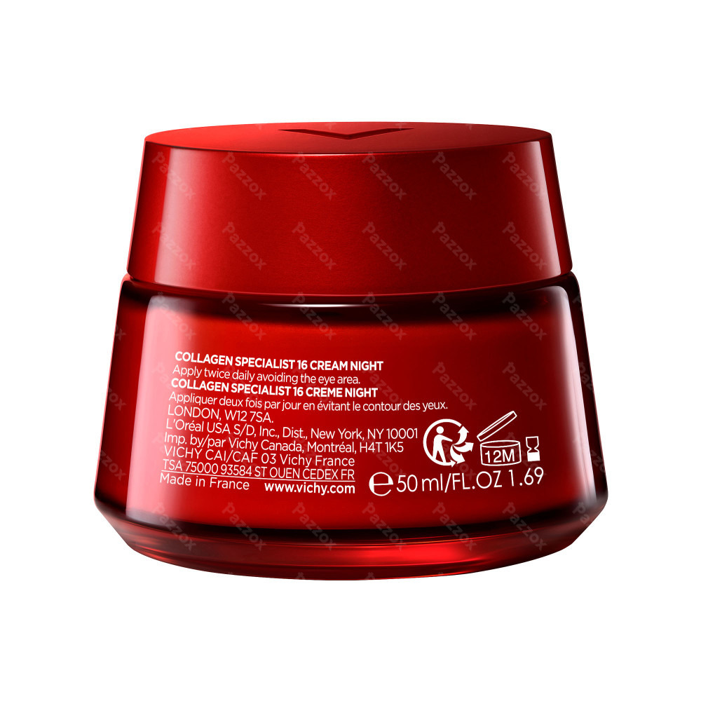 Vichy Liftactiv Collagen Specialist 16 Crème de Nuit 50ml