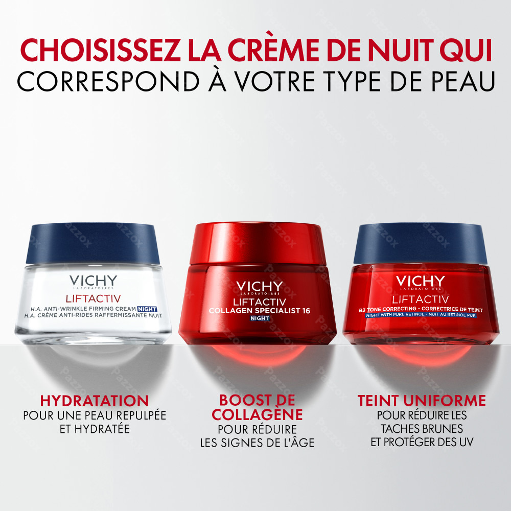 Vichy Liftactiv Collagen Specialist 16 Crème de Nuit 50ml