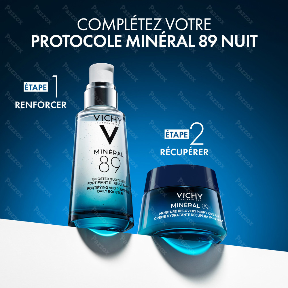 Vichy Minéral 89 Crème Hydratante Récupération Nuit 50ml