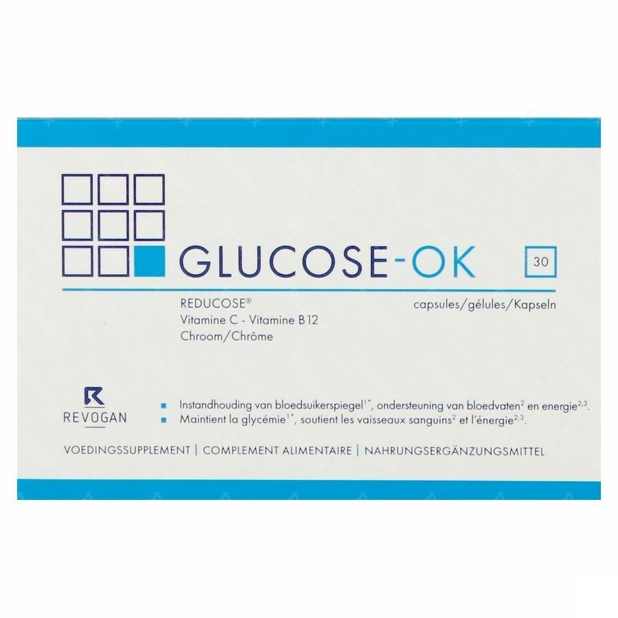 Revogan Glucose-Ok 30 Capsules