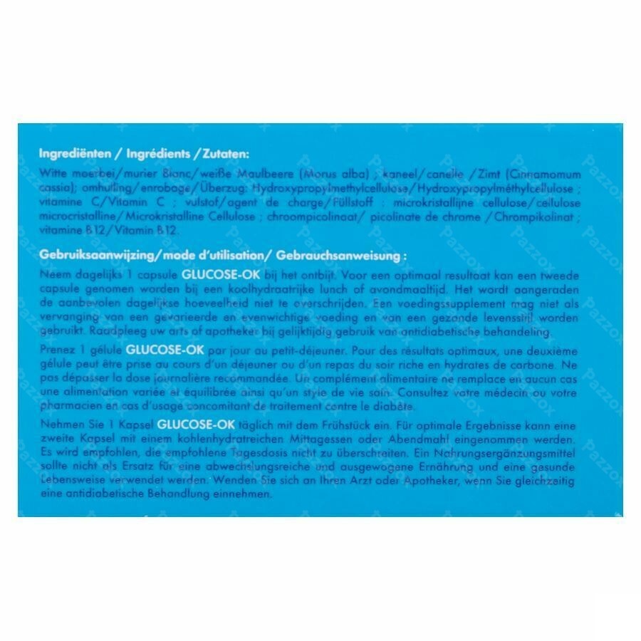 Revogan Glucose-Ok 30 Capsules