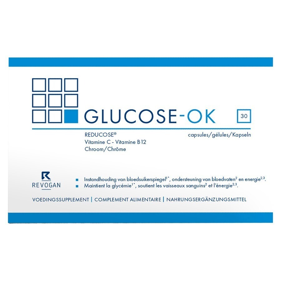 Revogan Glucose-Ok 30 Capsules