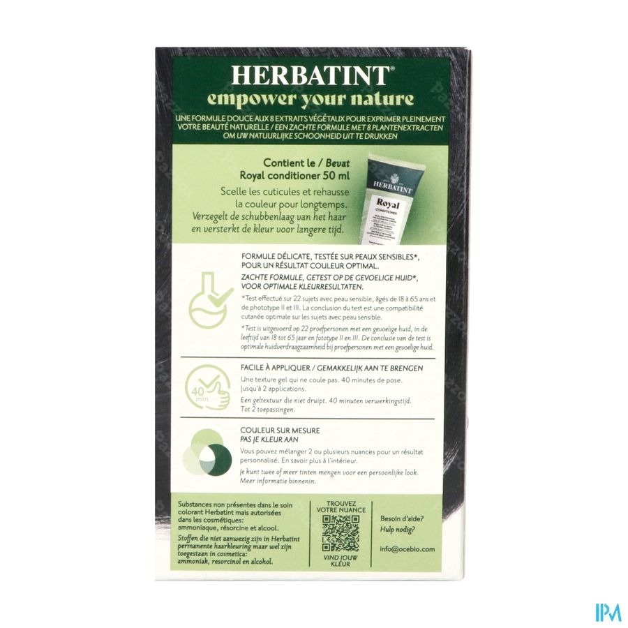 Herbatint 1n Noir 170ml