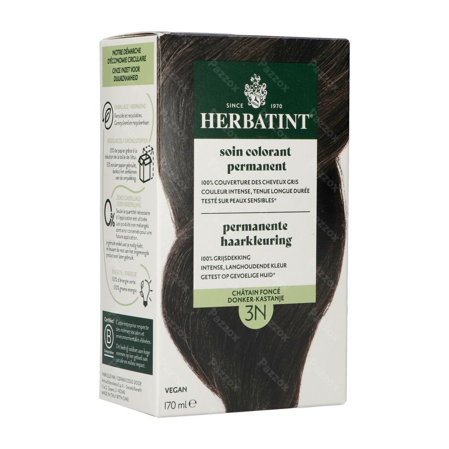 Herbatint 3n Chatain Fonce 170ml