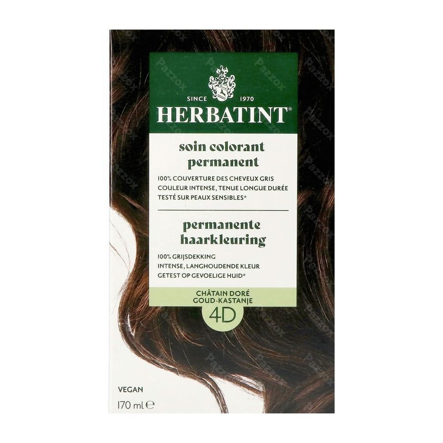 Herbatint 4d Chatain Dore 170ml