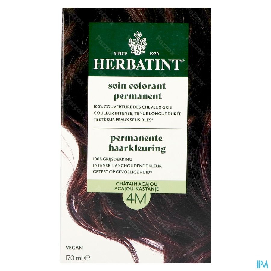 Herbatint 4m Chatain Acajou 170ml