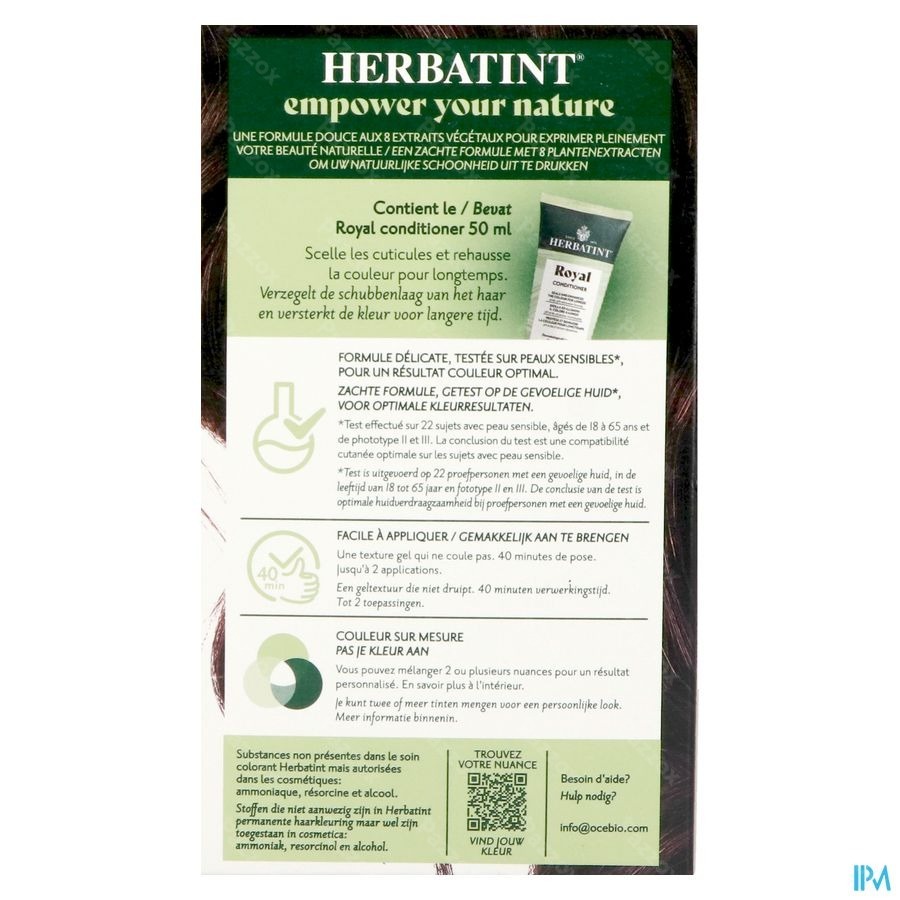 Herbatint 4m Chatain Acajou 170ml