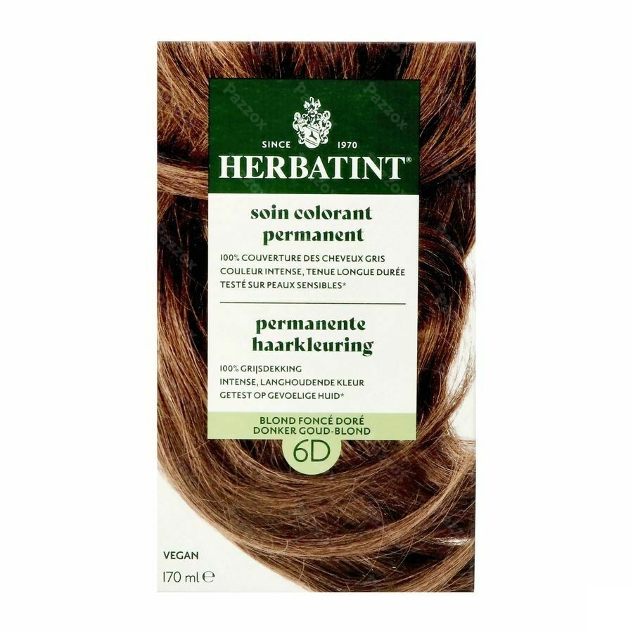 Herbatint 6d Blond Fonce Dore 170ml