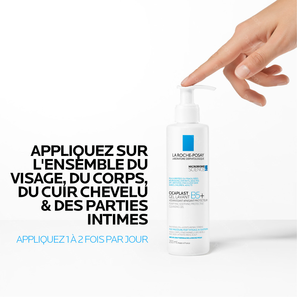 La Roche-Posay Cicaplast B5+ Gel Lavant 200ml
