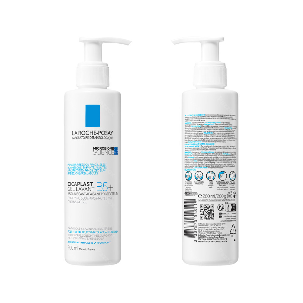 La Roche-Posay Cicaplast B5+ Gel Lavant 200ml