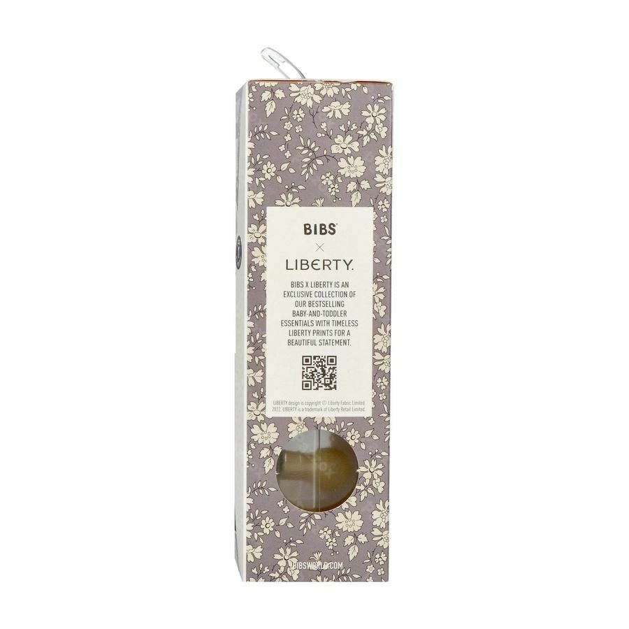 Bibs 1 Sucette Duo Liberty Garden Bobo Blue 2